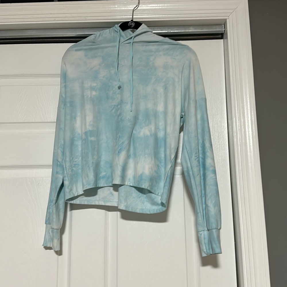 Sky blue hoodie